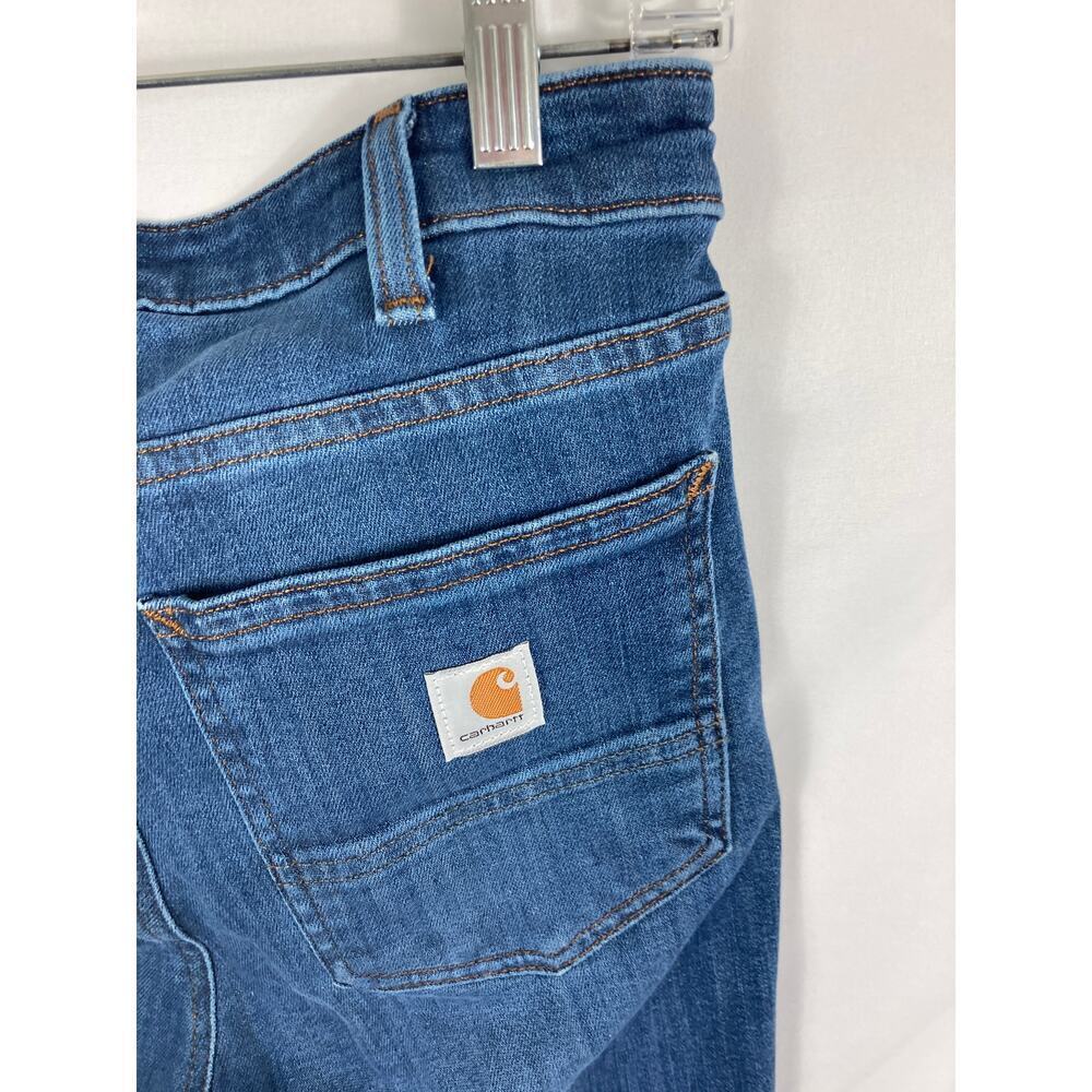 Carhartt Rugged Flex Slim-Fit Tapered Jeans Size 4 - Laurel - Picture 5 of 6
